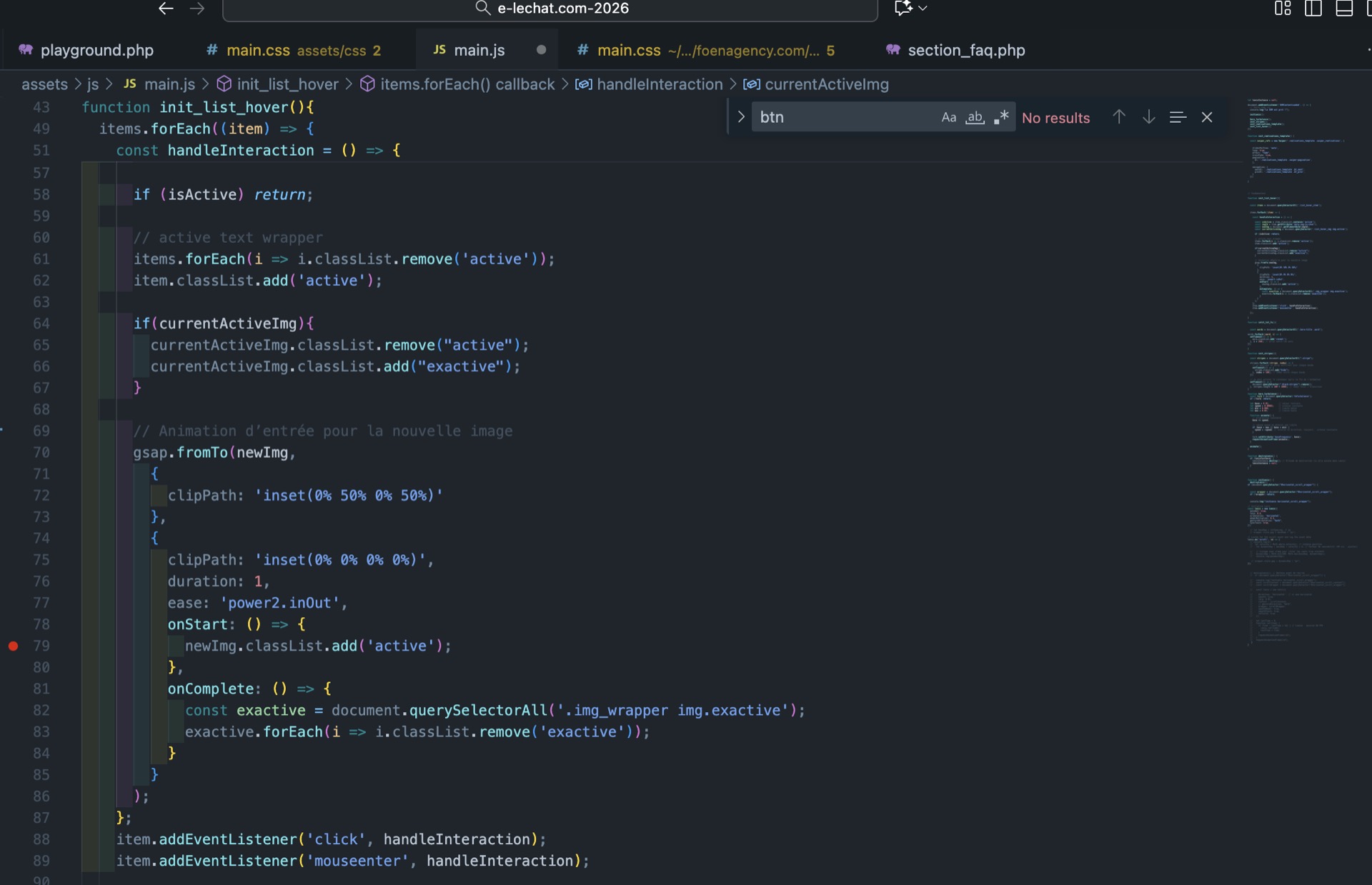 Expert formateur Javascript Gsap