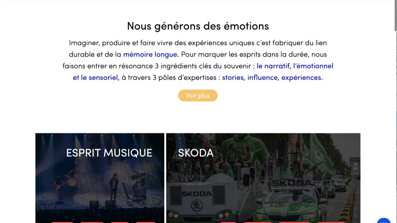 Site de l'agence &eacute;v&eacute;nementielle Ideactif &agrave; Nantes, int&eacute;gration HTML, CSS et JavaScript, vue 3/7, r&eacute;alisation Emmanuel Lechat