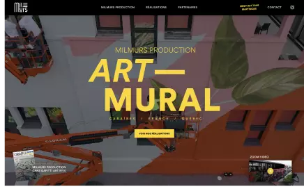 Cartographie immersive d'une production Street-Art internationale &mdash; Milmurs
