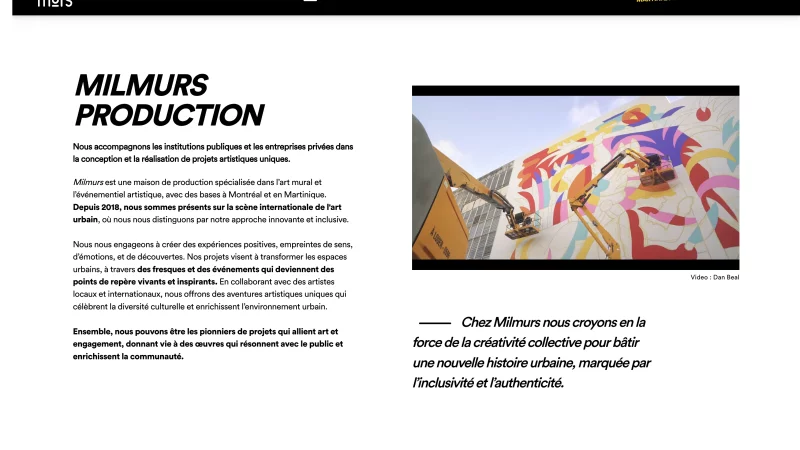 webdesign Figma, site Kirby CMS sur-mesure, animations GSAP &mdash; Milmurs Culturel & Mus&eacute;ographie &mdash; d&eacute;veloppeur front-end freelance Emmanuel Lechat &mdash; vue 9/28