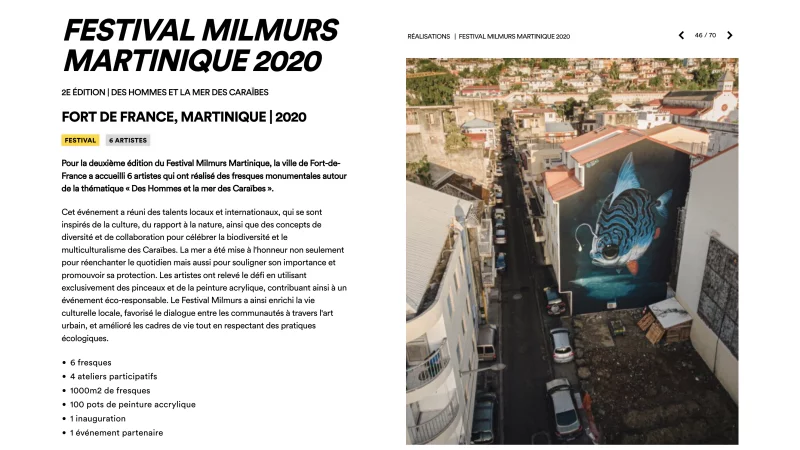 webdesign Figma, site Kirby CMS sur-mesure, animations GSAP &mdash; Milmurs Culturel & Mus&eacute;ographie &mdash; d&eacute;veloppeur front-end freelance Emmanuel Lechat &mdash; vue 22/28