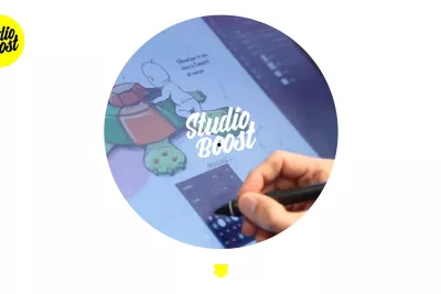 Portfolio of Studio Boost, a toy design studio, Barba.js and Kirby CMS