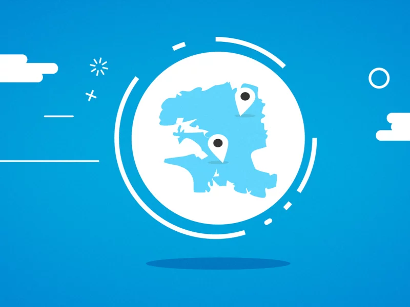 Finist&egrave;re interactive infographic, HTML5 animation and territorial data