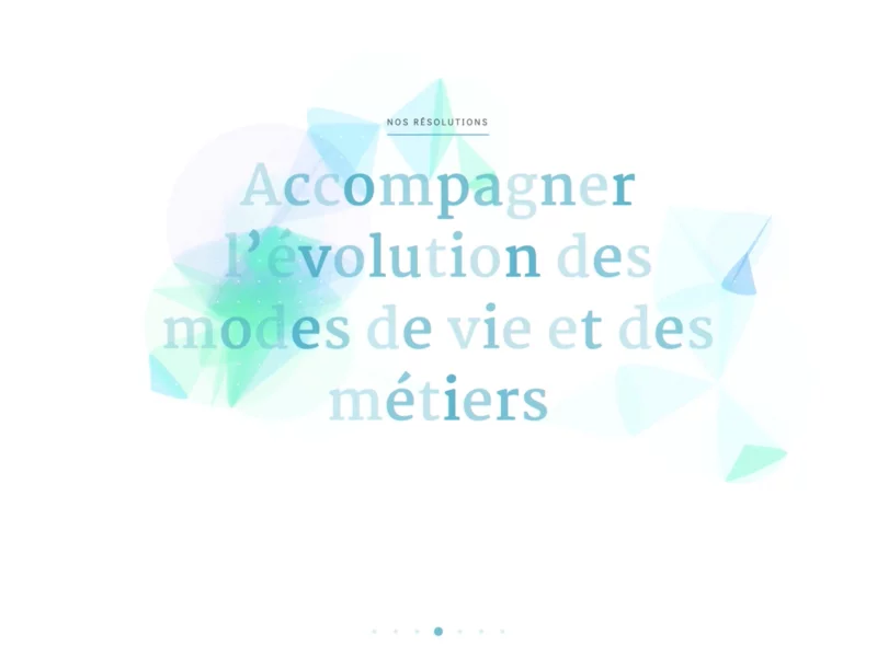 Interactive greeting card animation for the Agence Parisienne du Climat, animated HTML5