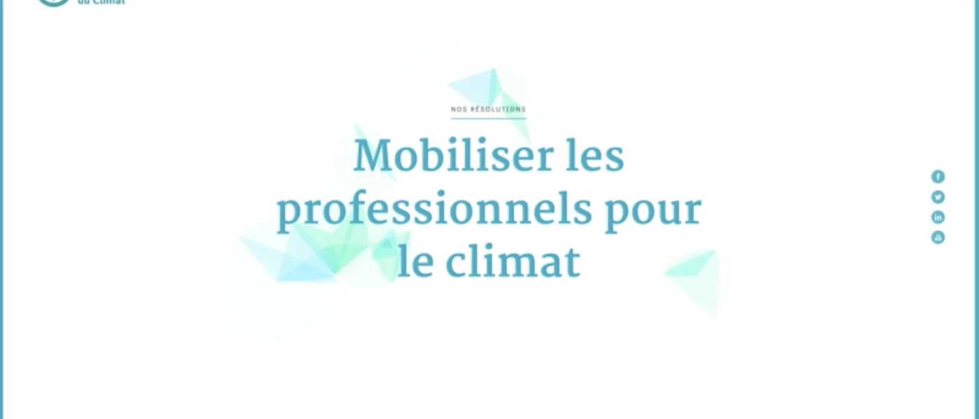 d&eacute;veloppement JavaScript &mdash; Voeux agence parisienne du climat Animation & Motion design &mdash; d&eacute;veloppeur front-end freelance Emmanuel Lechat &mdash; vue 3/5