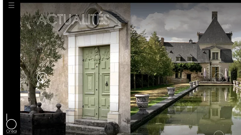 R&eacute;alisation du site internet de l'agence Agence Oreal Urbanisme. Mise en avant claire et minimaliste des projets r&eacute;alis&eacute;s pas l'agence d'architecture.