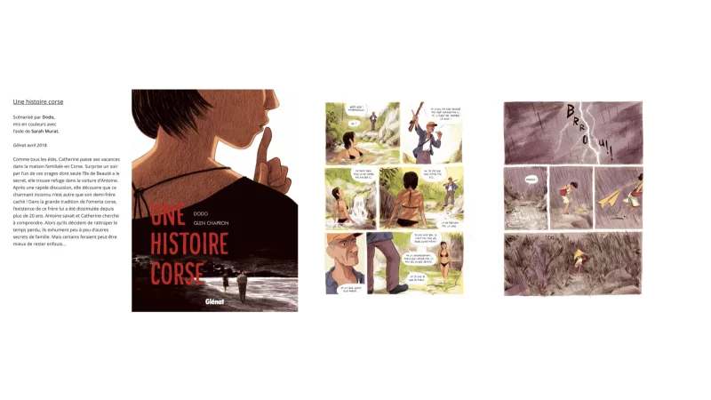 int&eacute;gration HTML/CSS, d&eacute;veloppement JavaScript &mdash; Glen Chapron BD num&eacute;rique &mdash; d&eacute;veloppeur front-end freelance Emmanuel Lechat &mdash; vue 2/4