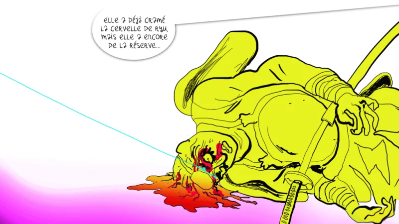 int&eacute;gration HTML/CSS, d&eacute;veloppement JavaScript, animations GSAP &mdash; Professeur cyclope BD num&eacute;rique &mdash; d&eacute;veloppeur front-end freelance Emmanuel Lechat &mdash; vue 5/34