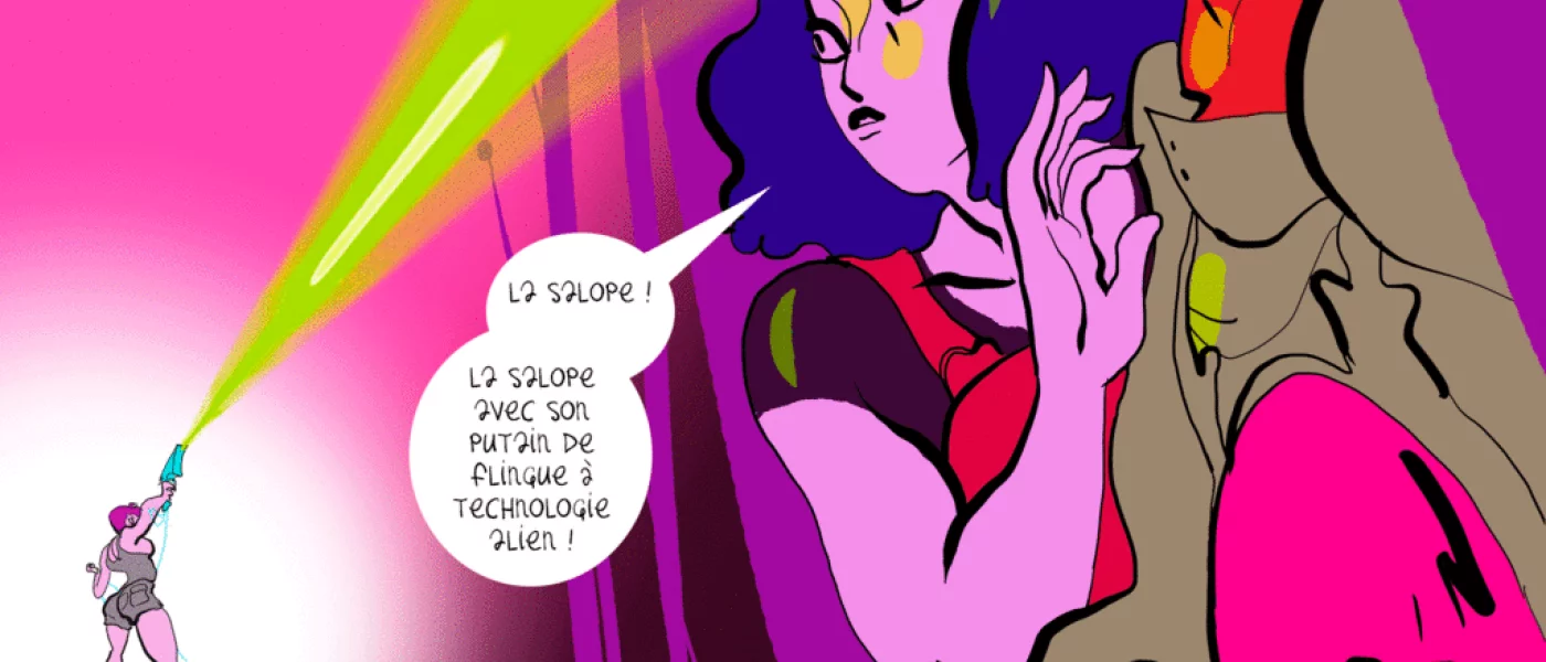 int&eacute;gration HTML/CSS, d&eacute;veloppement JavaScript, animations GSAP &mdash; Professeur cyclope BD num&eacute;rique &mdash; d&eacute;veloppeur front-end freelance Emmanuel Lechat &mdash; vue 4/34