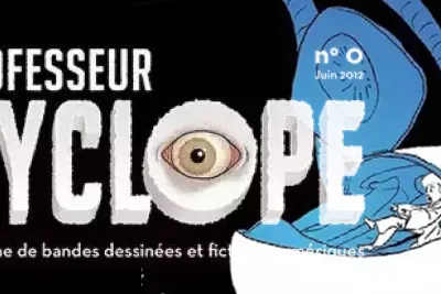Layout and programming of issues of the digital comics magazine 'Professeur Cyclope' in Nantes.
