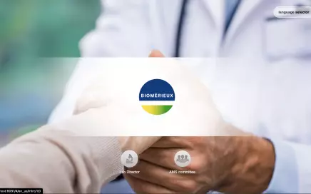 Web-app **Showpad Biom&eacute;rieux** pour les &eacute;tablissements hospitaliers &mdash; Biomerieux microbiology