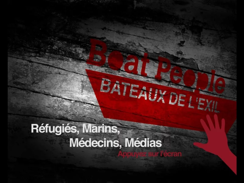 Borne tactile de mus&eacute;ograhie r&eacute;alis&eacute;e dans le cadre d'une exposition au Mus&eacute;e de Bretagne de Rennes. En partenariat avec Les Champs-libres de Rennes.