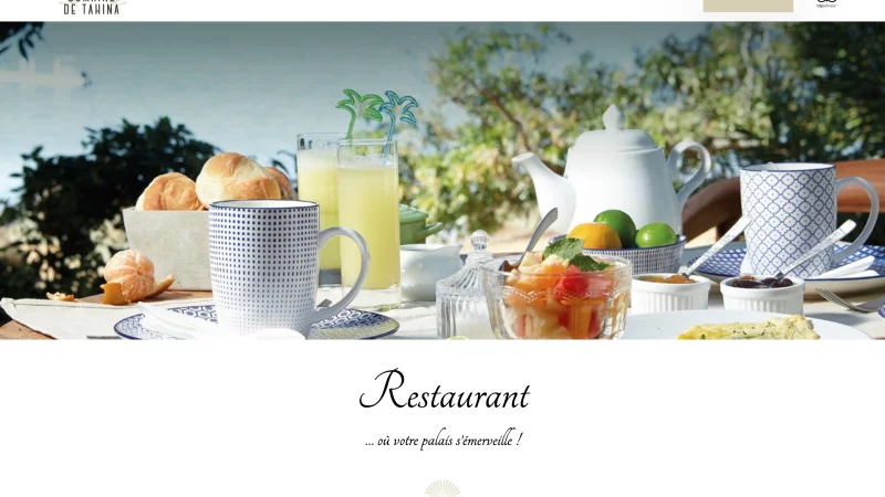 int&eacute;gration HTML/CSS, d&eacute;veloppement JavaScript &mdash; Domaine de Tahina Tourisme, &eacute;v&eacute;nementiel et culturel &mdash; d&eacute;veloppeur front-end freelance Emmanuel Lechat &mdash; vue 11/13