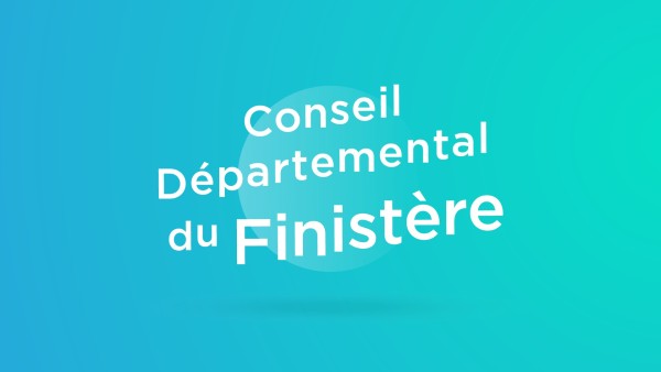 Infographie au format vidéo présentant le budget du conseil départemental du Finistère.
