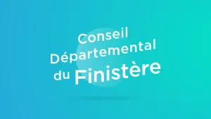 Motion-design infographie Infographie vidéo présentant l'action du département du Finistère.