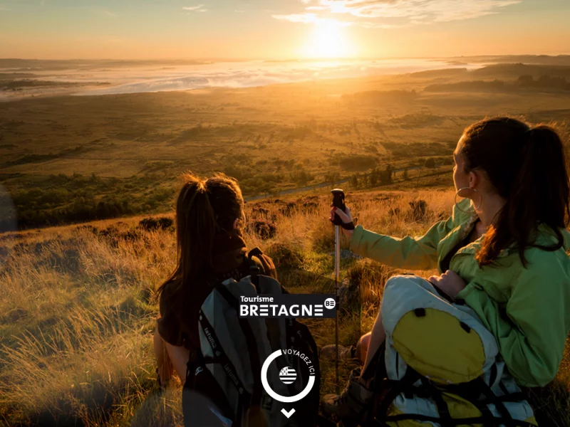 Animation d'une carte de veux interactive pour r&eacute;gion Bretagne sous forme d'une animation au Scroll.