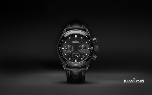 Animation interactive JavaScript d'une landing-page **Blancpain** &mdash; Blancpain