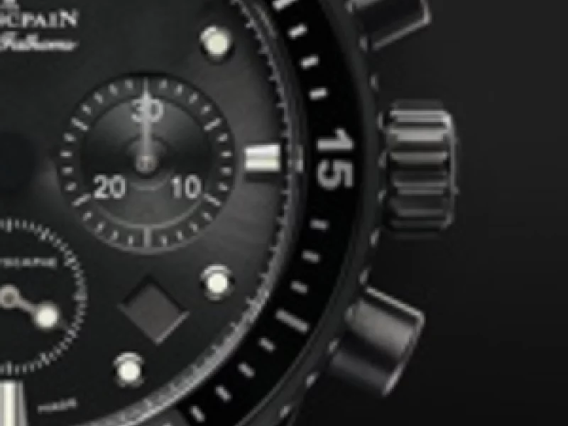 Animation de landing-page &mdash; Blancpain