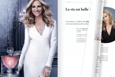HTML5 flipbook for Lanc&ocirc;me, e-learning modules for international team self-training