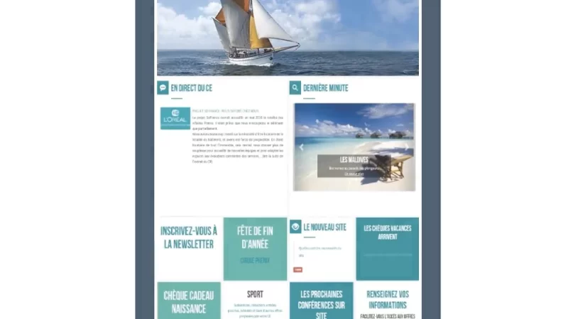 motion design After Effect &mdash; loreal ce Luxe & Grande marque &mdash; d&eacute;veloppeur front-end freelance Emmanuel Lechat &mdash; vue 5/6