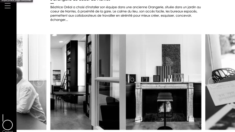 int&eacute;gration HTML/CSS, d&eacute;veloppement JavaScript &mdash; Oreal Architecture Luxe & Grande marque &mdash; d&eacute;veloppeur front-end freelance Emmanuel Lechat &mdash; vue 6/7