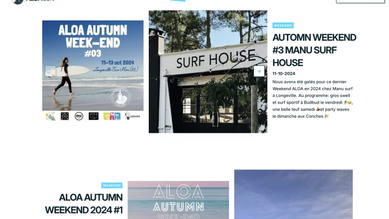 site Kirby CMS sur-mesure &mdash; Aloa Surf Nautisme &mdash; d&eacute;veloppeur front-end freelance Emmanuel Lechat &mdash; vue 5/14