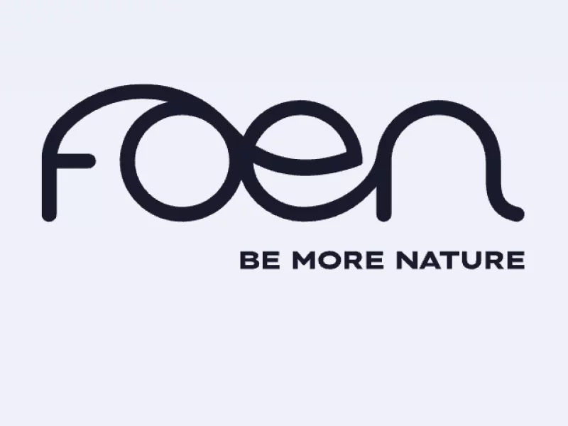 Foen Agency eco-designed site, GSAP-animated one-pager with eco-design label