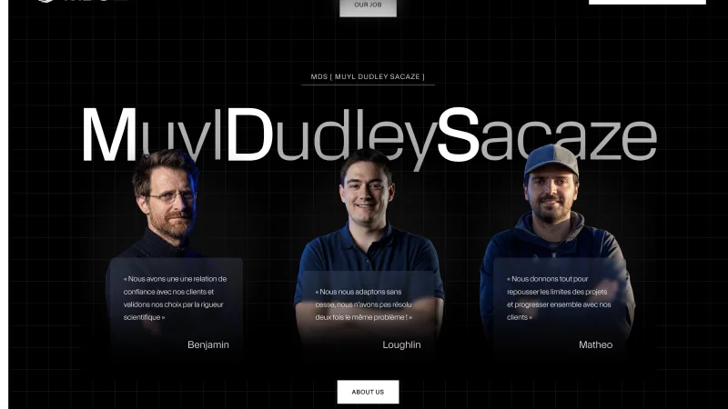 Site vitrine MDS Design &mdash; architectes navals conception simulation haute performance