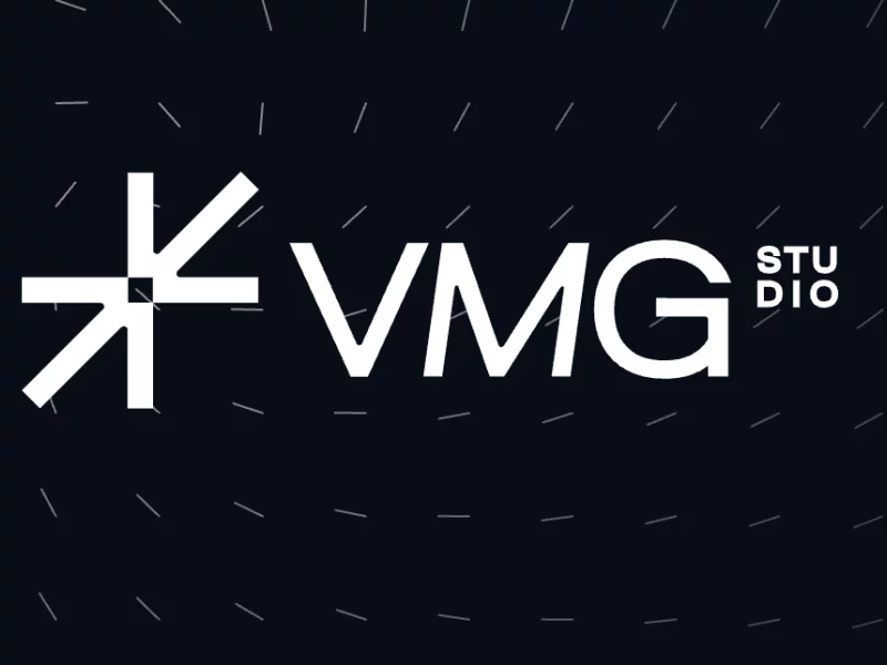 VMG Studio site, maritime communications studio with bespoke GSAP animations