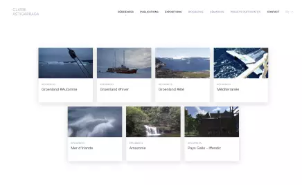 Portfolio multilingue de l'artiste plasticienne **Claire Astigarraga** &mdash; claire-astigarraga