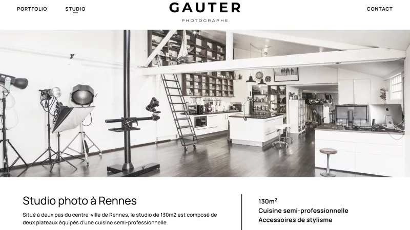 int&eacute;gration HTML/CSS, d&eacute;veloppement JavaScript &mdash; Photographe Culinaire Portfolios & Books &mdash; d&eacute;veloppeur front-end freelance Emmanuel Lechat &mdash; vue 5/8
