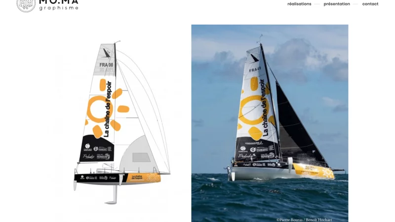 int&eacute;gration HTML/CSS, d&eacute;veloppement JavaScript, site Kirby CMS sur-mesure &mdash; Moma Graphisme Portfolios & Books &mdash; d&eacute;veloppeur front-end freelance Emmanuel Lechat &mdash; vue 6/10