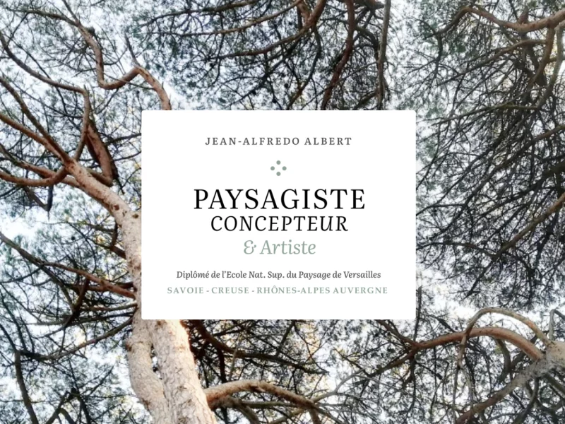 R&eacute;alisation du site de l'Artiste Paysagiste &mdash; Jean Alfredo
