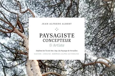 Jean Alfredo landscape artist site, Kirby CMS and clean zen design