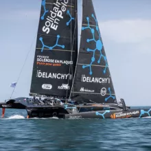 Site du projet Ocean 50 "Défi Voile Solidaire en Peloton".